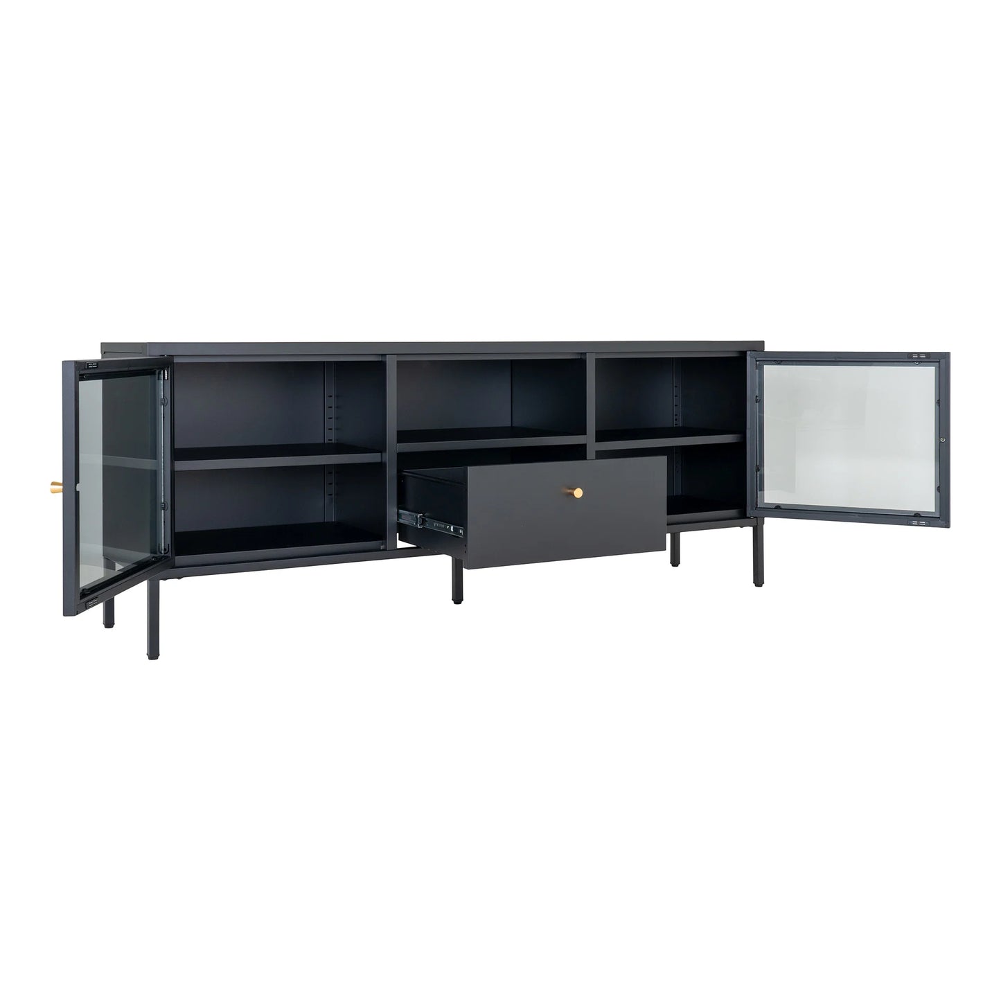 TV skapis Dalib 150/35/60 cm melns