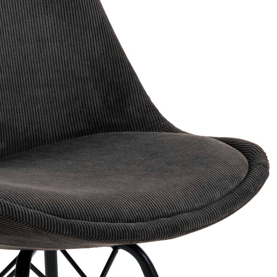 Krēsls Erkot 48/54/85 cm antracīts - N1 Home