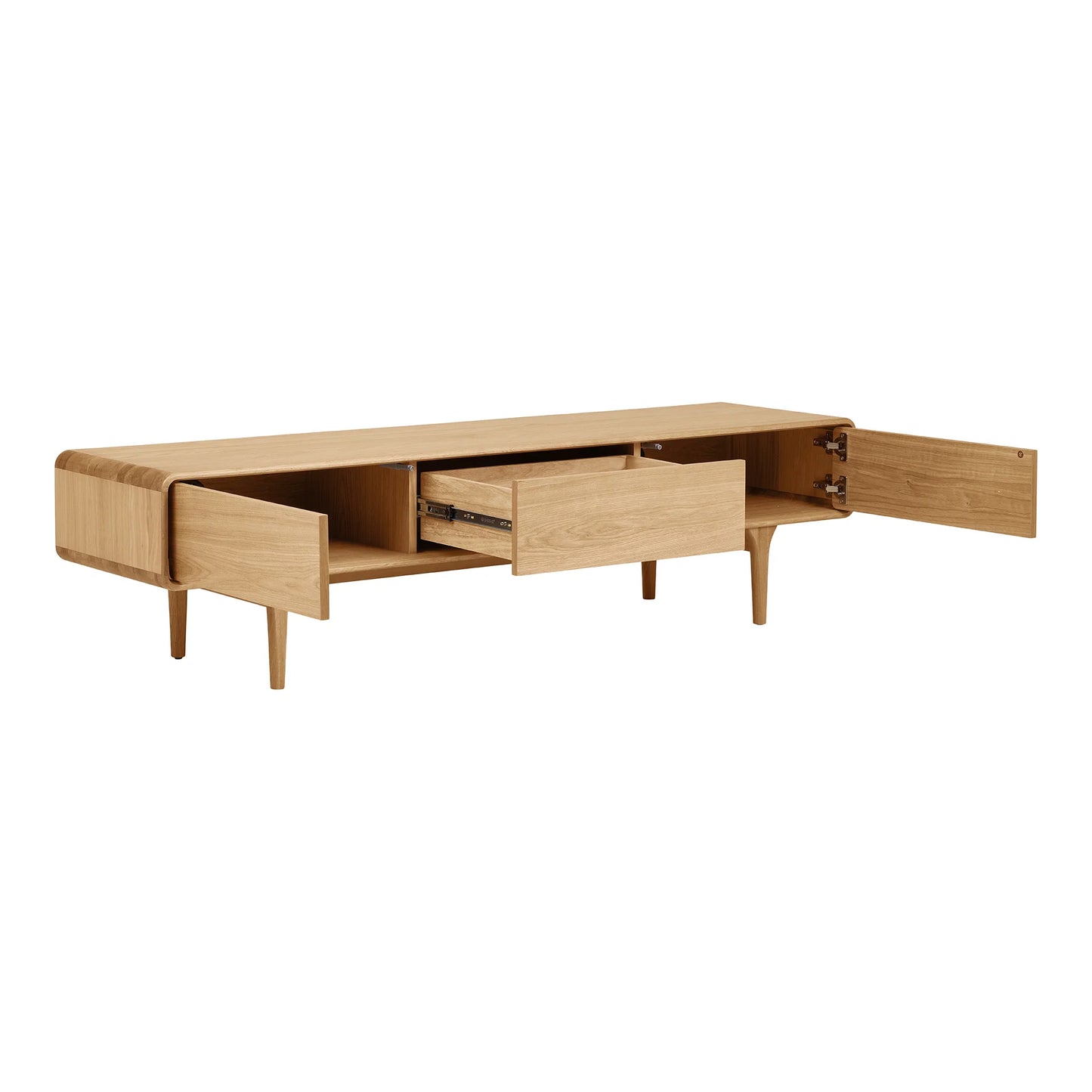 TV skapis Daras 180/45/45 cm dabīgs