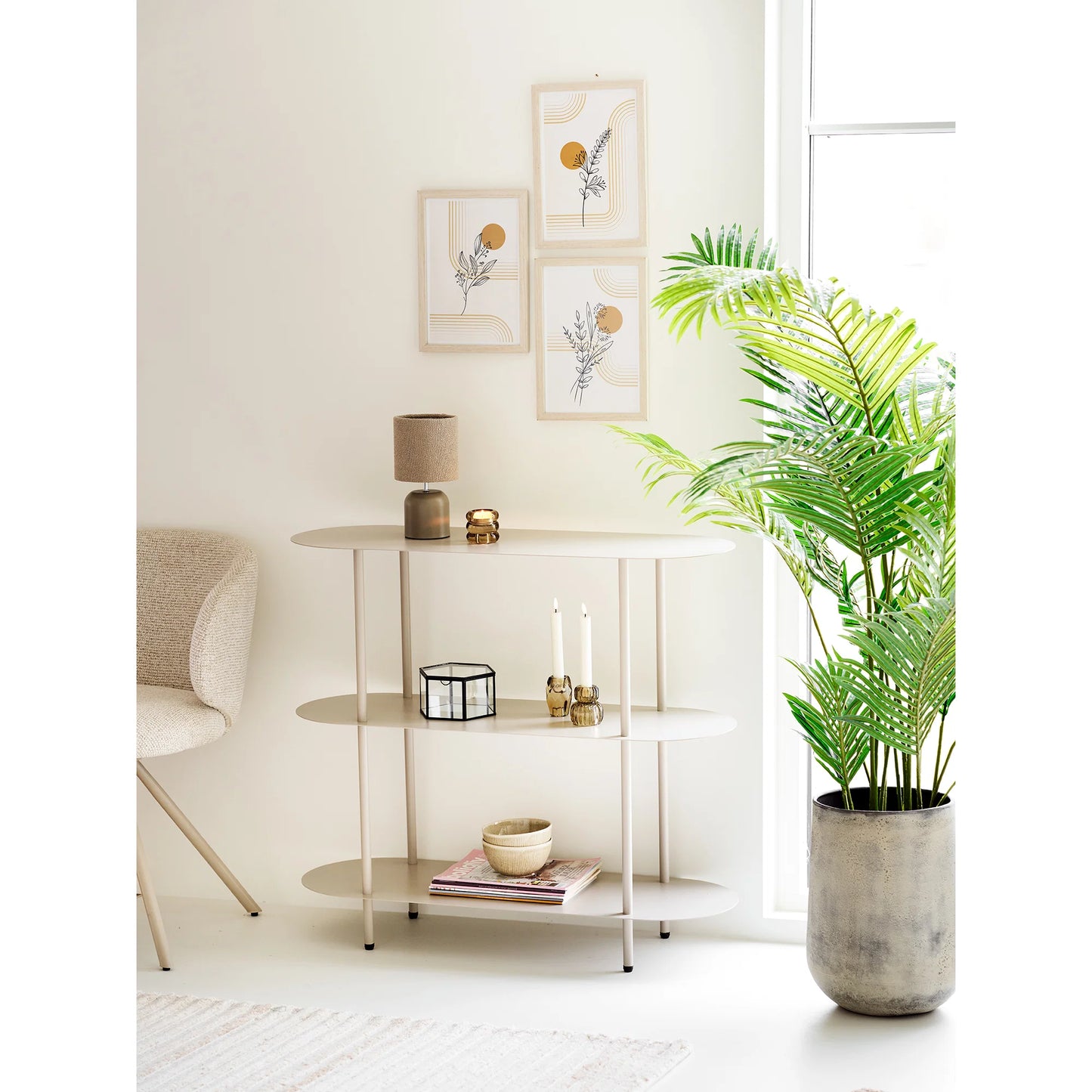 Plaukts Riesi 31/90/150 cm sand