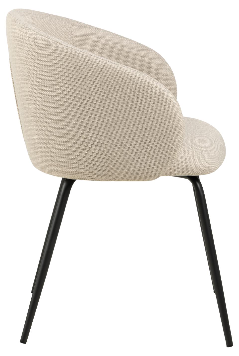 Krēsls Elear 56/54/80 cm bēšs - N1 Home