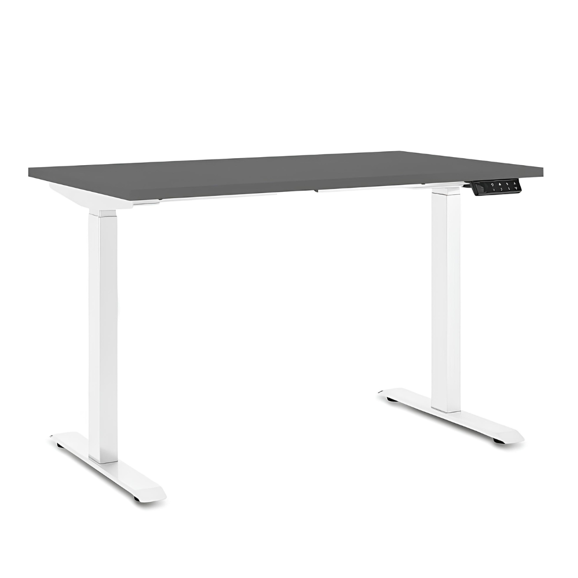 Galds Astara 140;160/70 cm balts/antracīts