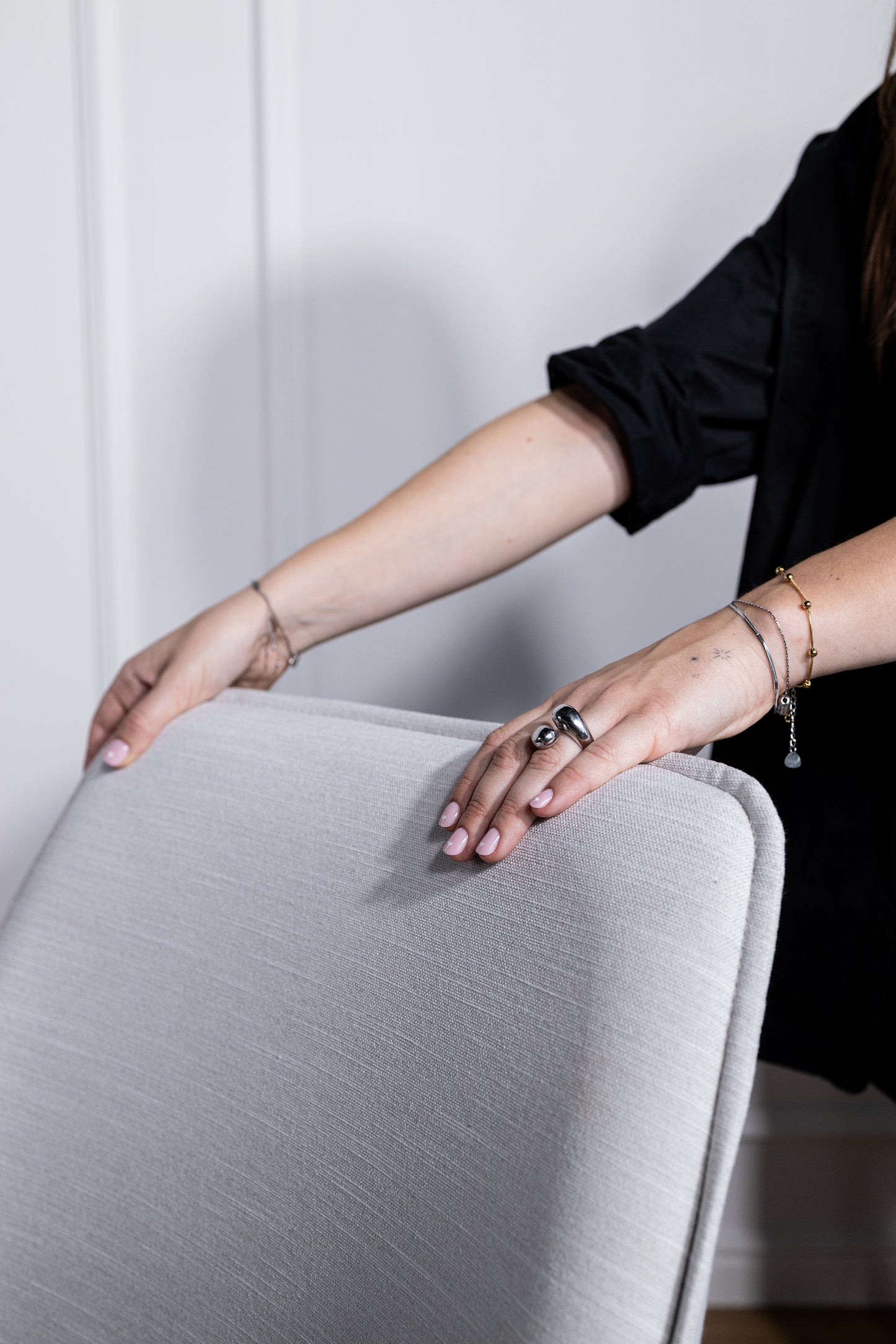 Krēsls Yani 90/54/63 cm gaiši bēšs - N1 Home