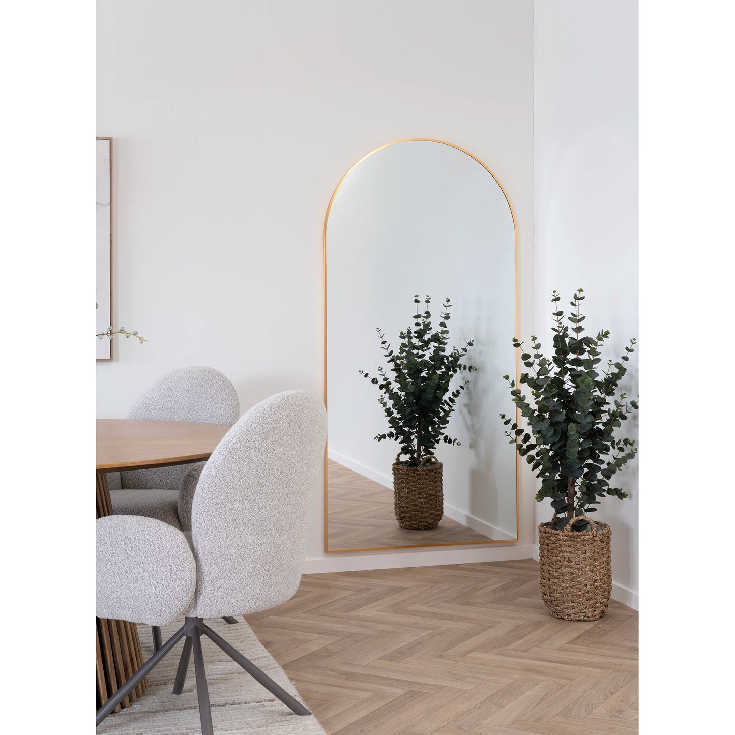 Spogulis Bilbao 90/180 cm brass