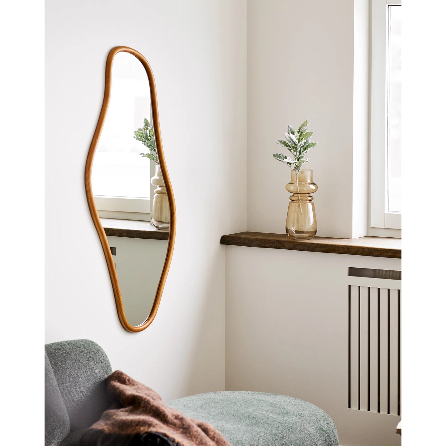 Spogulis Bano 60/120 cm dabīgs