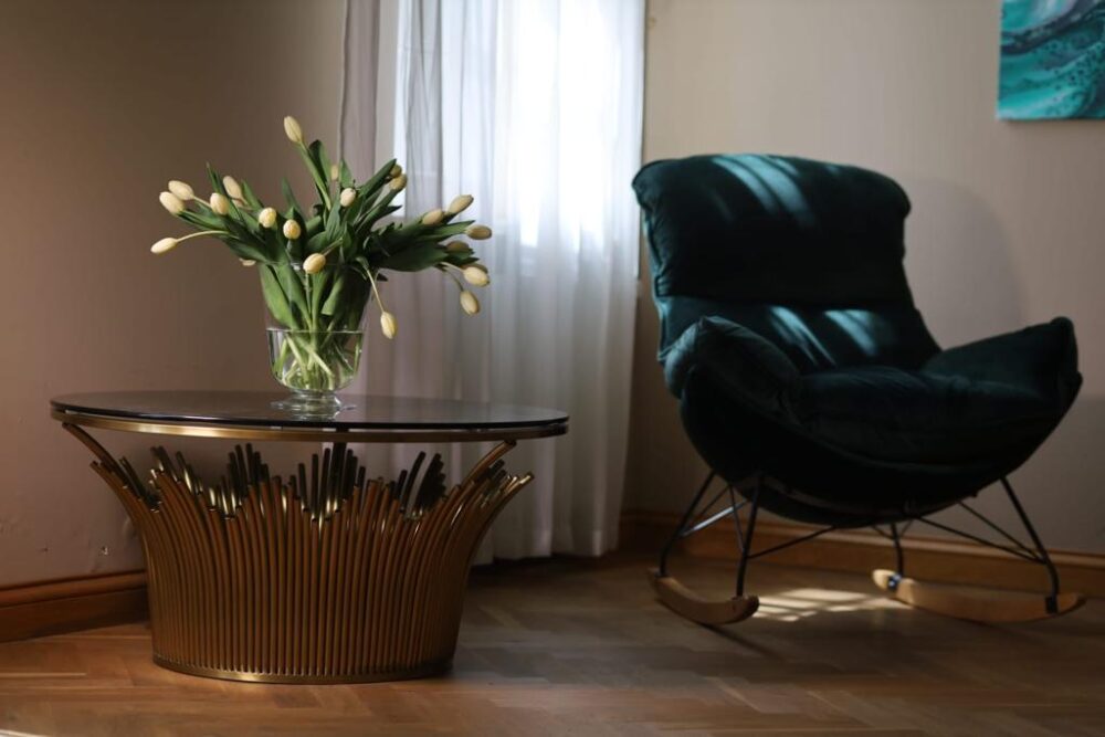Krēsls Dot Design Berco samta 100 × 80 × 95 cm rozā - N1 Home