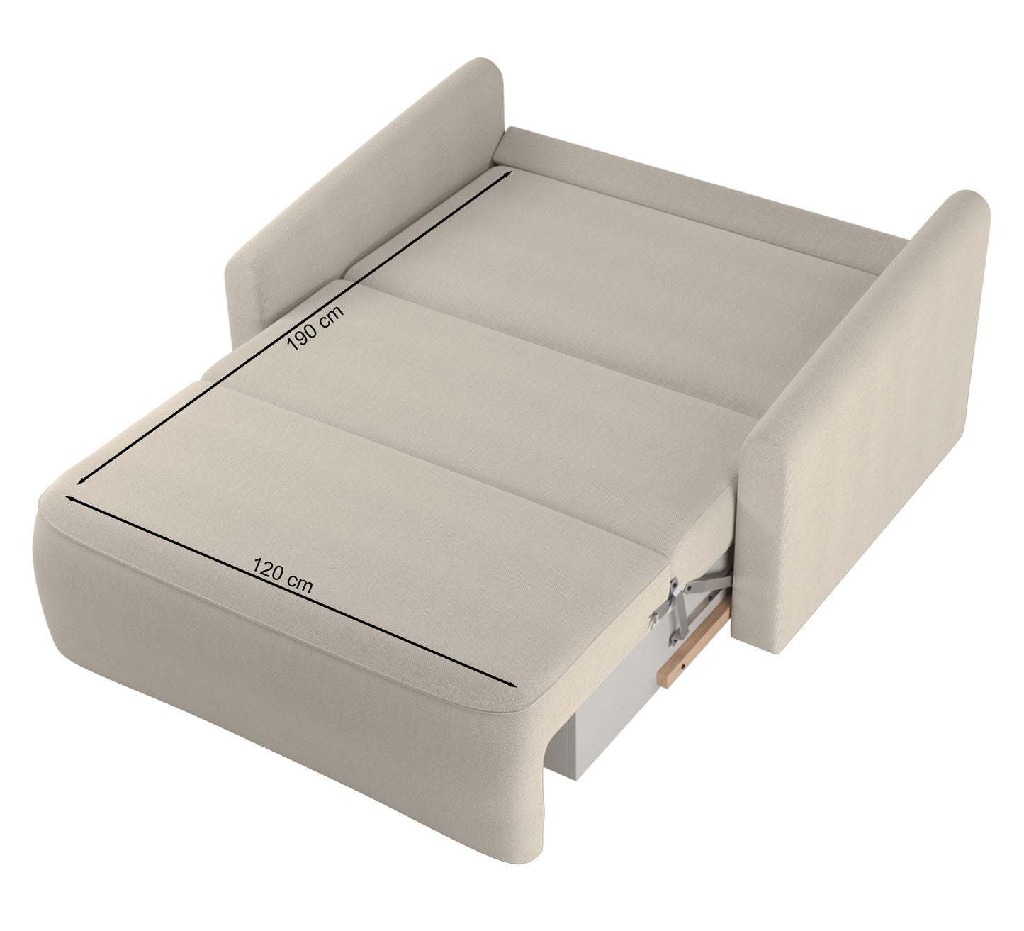 Dīvāns Poppi 85/147/107 cm Curio 09 - N1 Home