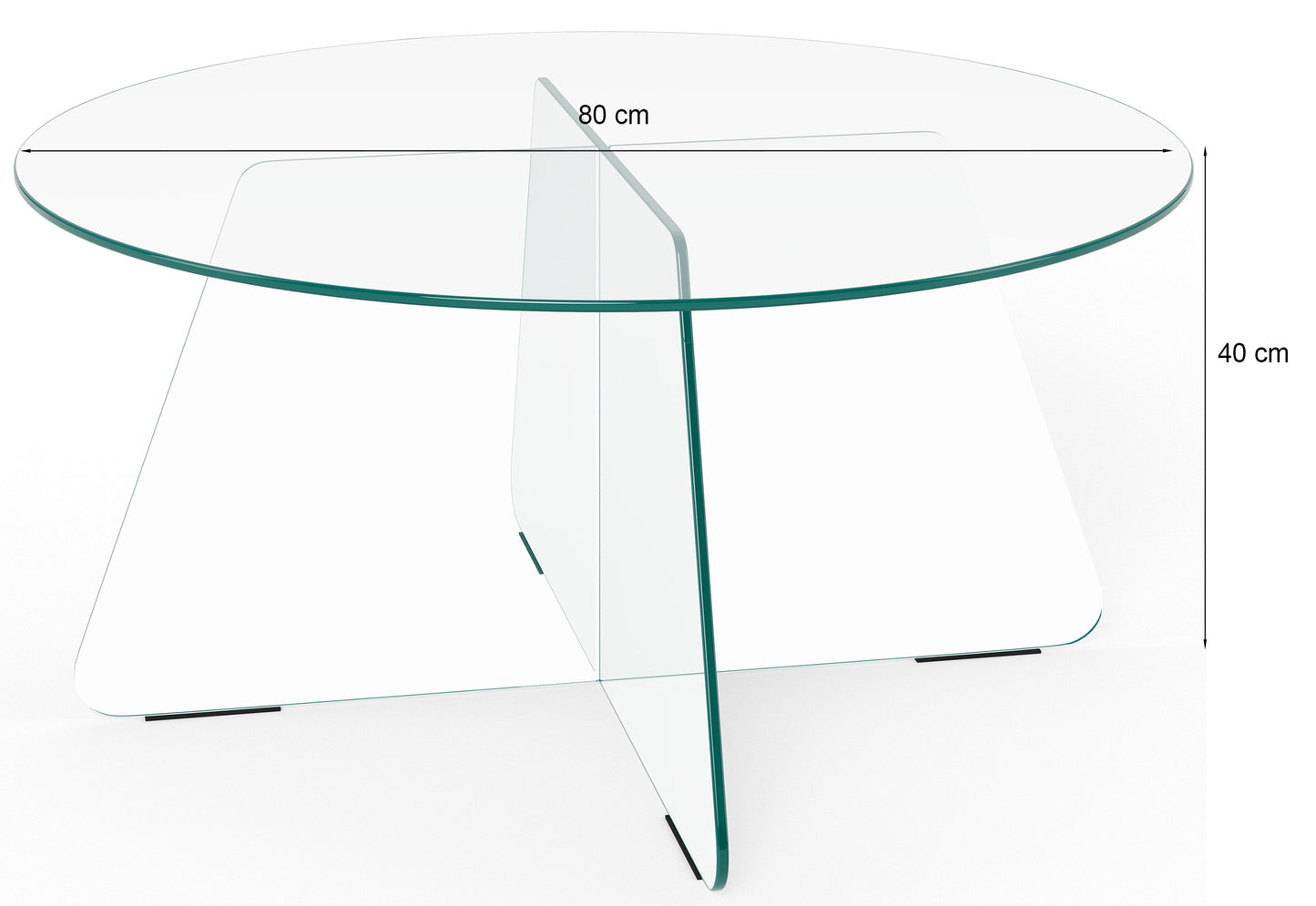 Kafijas galds Samoa 80/80/40 cm brūns - N1 Home