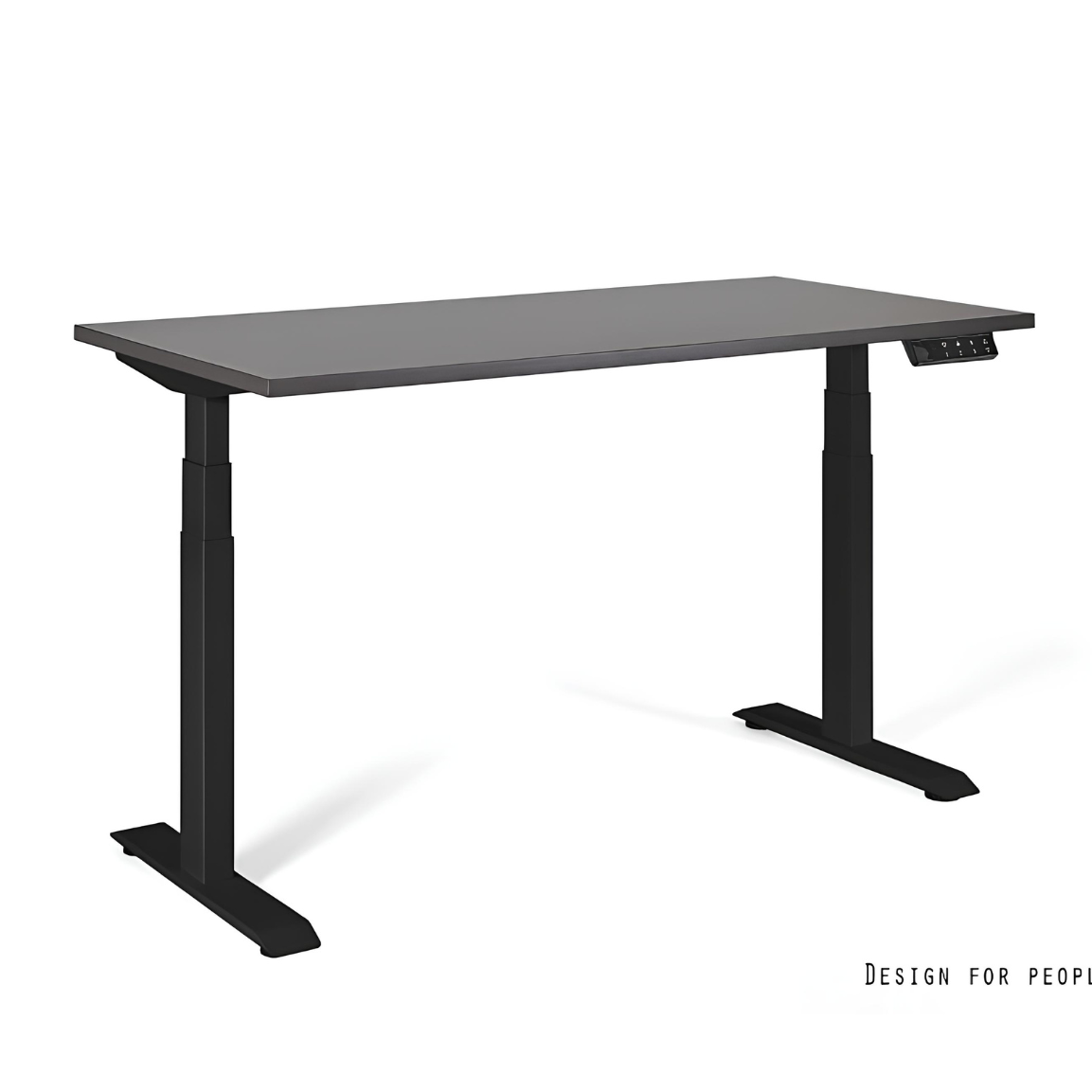 Galds Aktiva I 140;160/70 cm melns/antracīts - N1 Home