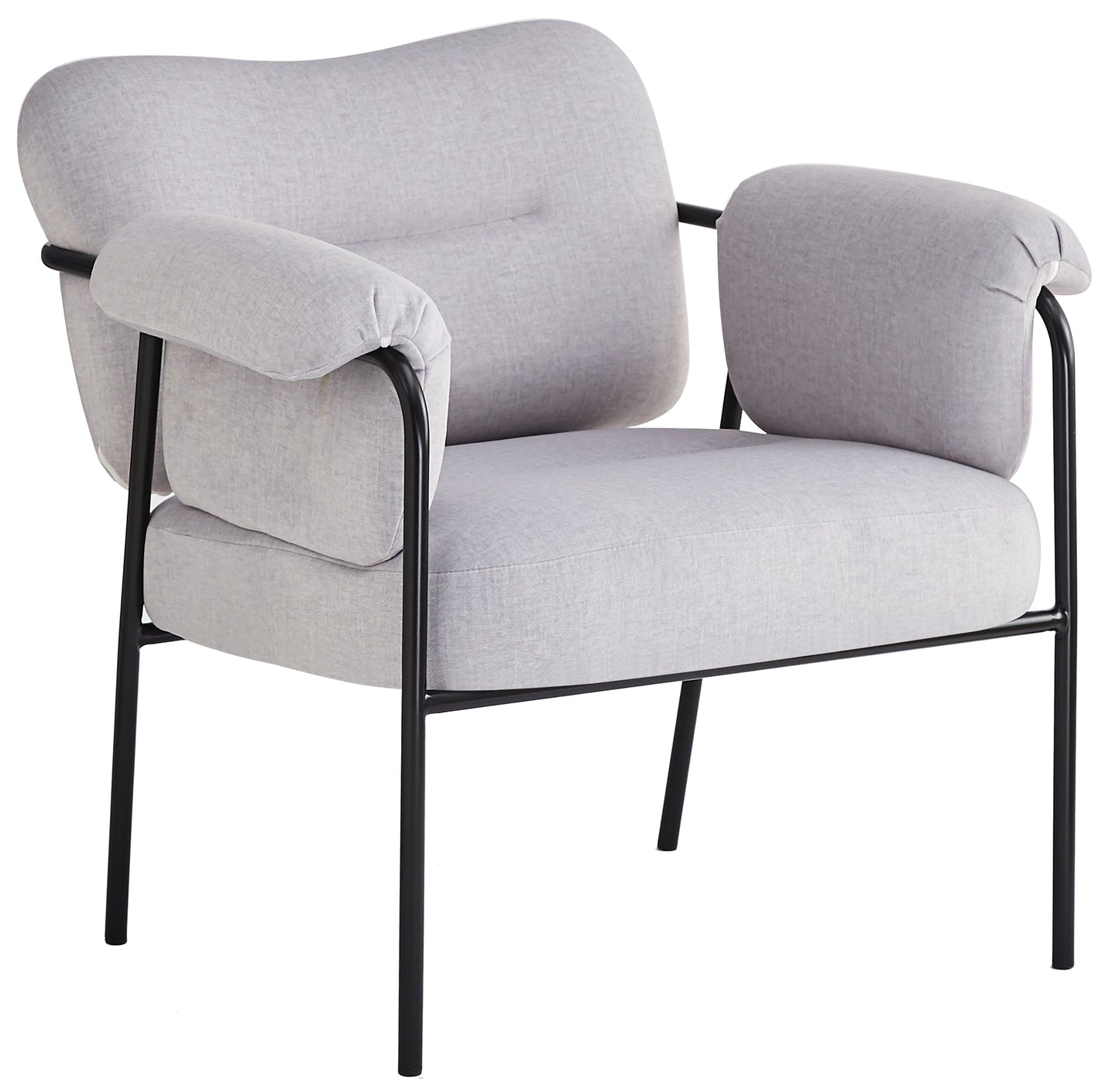 Krēsls Tova 73/78/71 cm gaiši pelēks - N1 Home