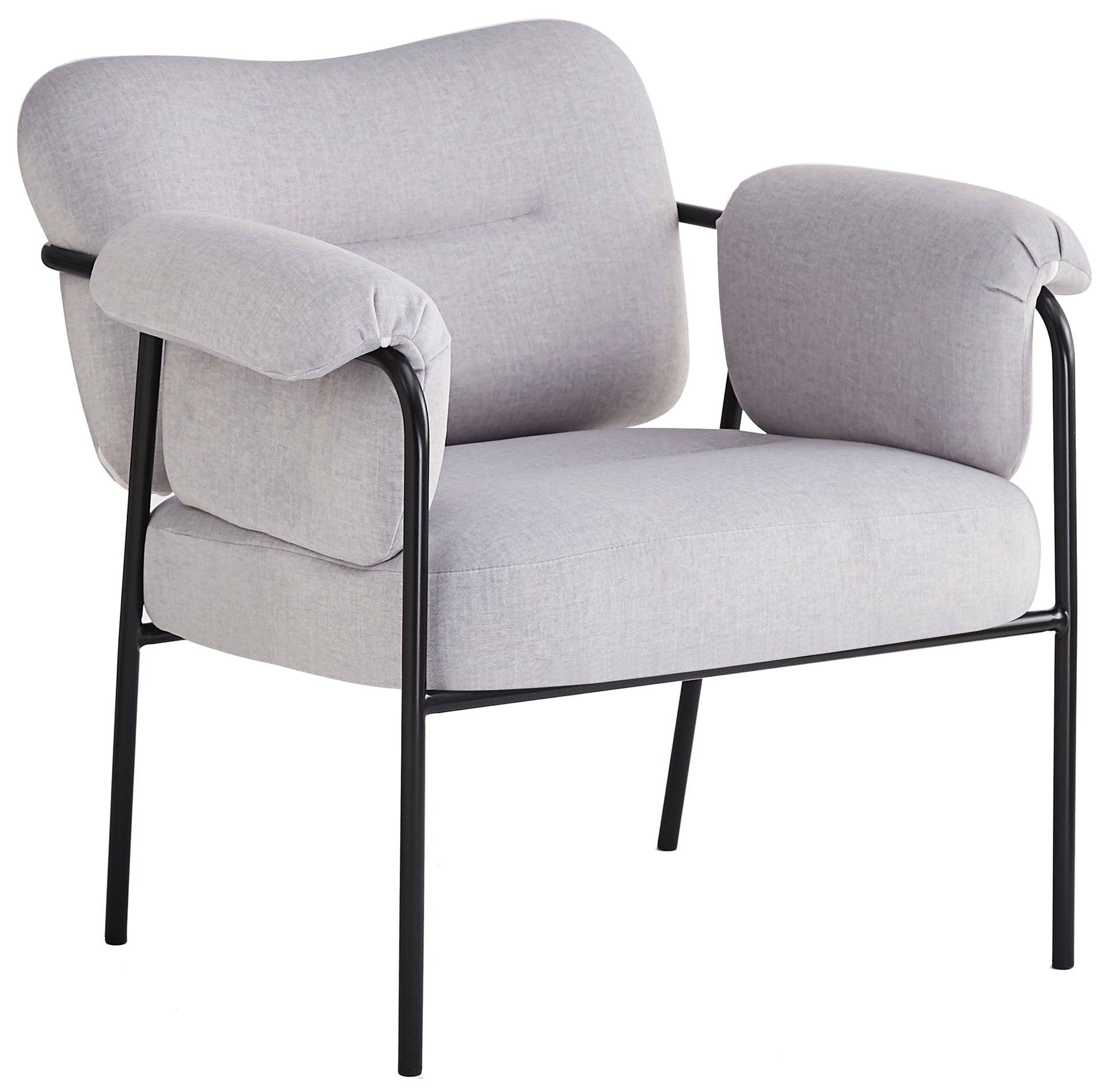 Krēsls Tova 73/78/71 cm gaiši pelēks - N1 Home