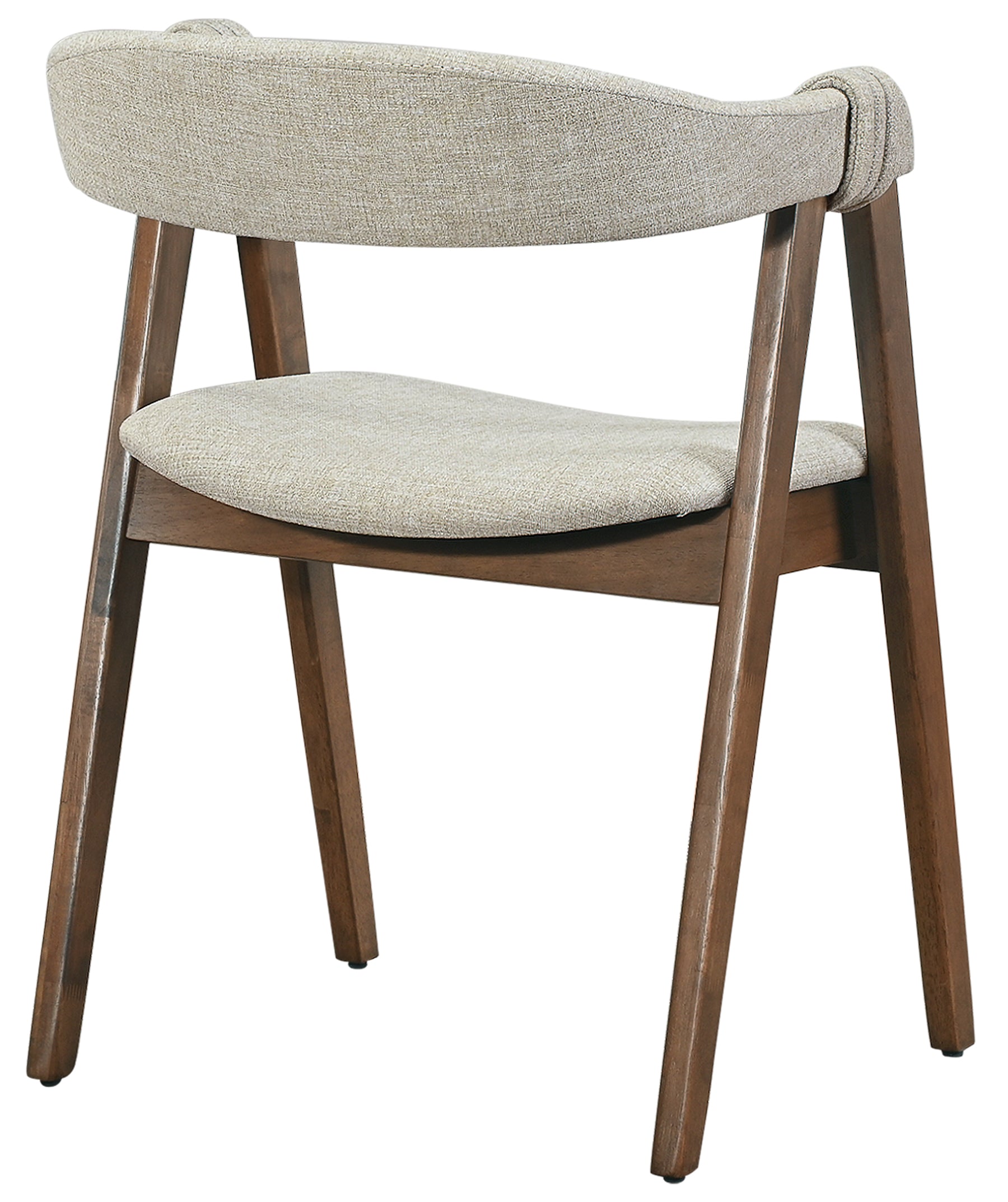 Krēsls Inne 75/54/57 cm rieksts/bēšs - N1 Home