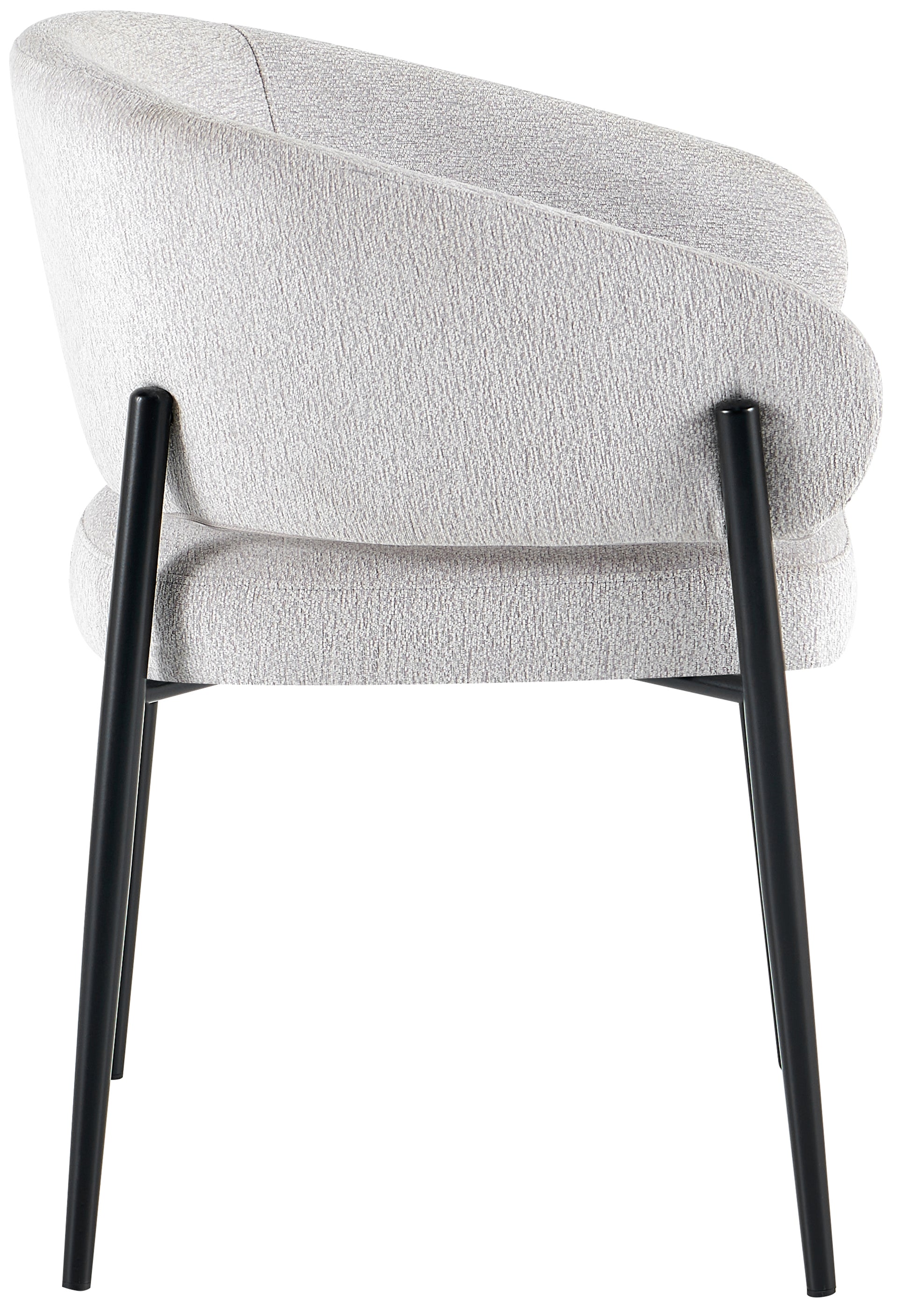 Krēsls Resil 57/82/58 cm gaiši pelēks - N1 Home