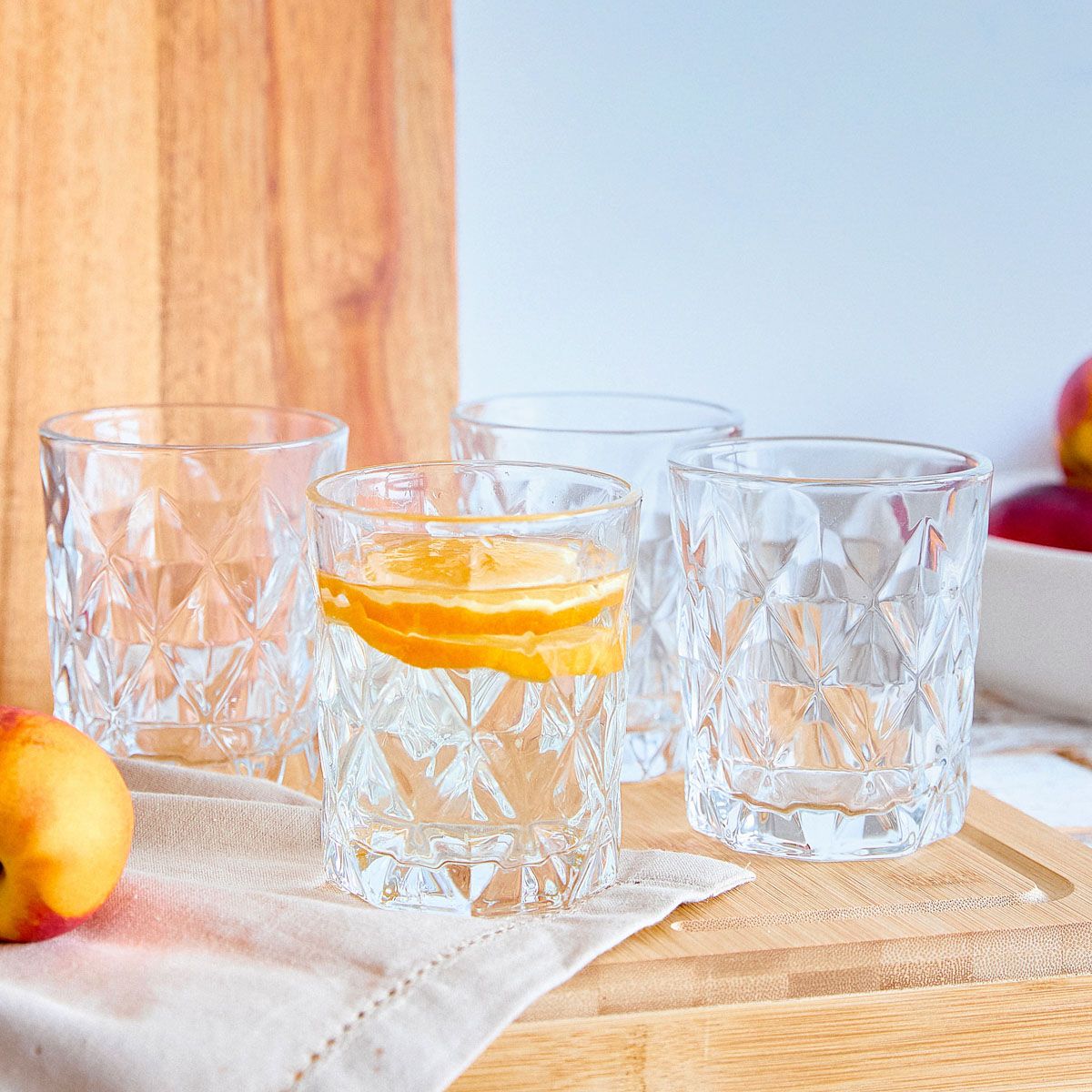 Glāžu komplekts (4) Luns 290 ml caurspīdīgs - N1 Home