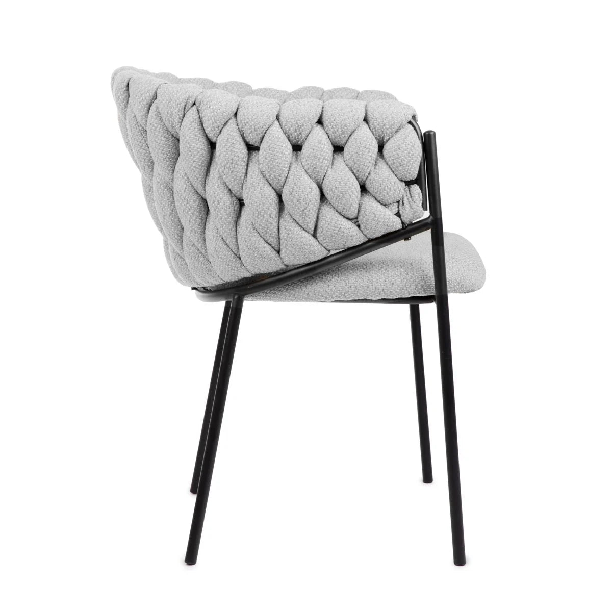 Krēsls Merle 57x59x78 cm pelēks - N1 Home