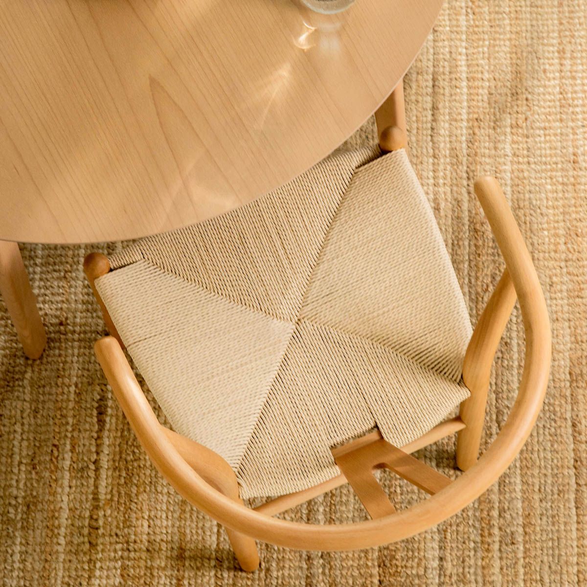 Krēsls Cada 45/45/76 cm dabīgs