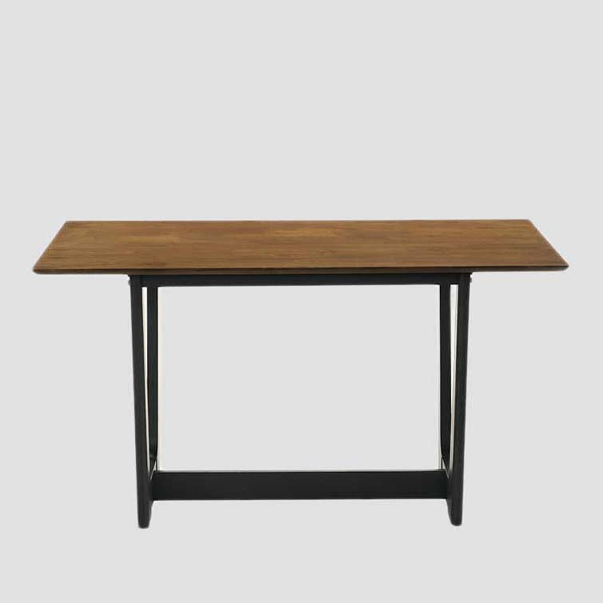 Galds Pankel 140/75/76 cm dabīgs/melns