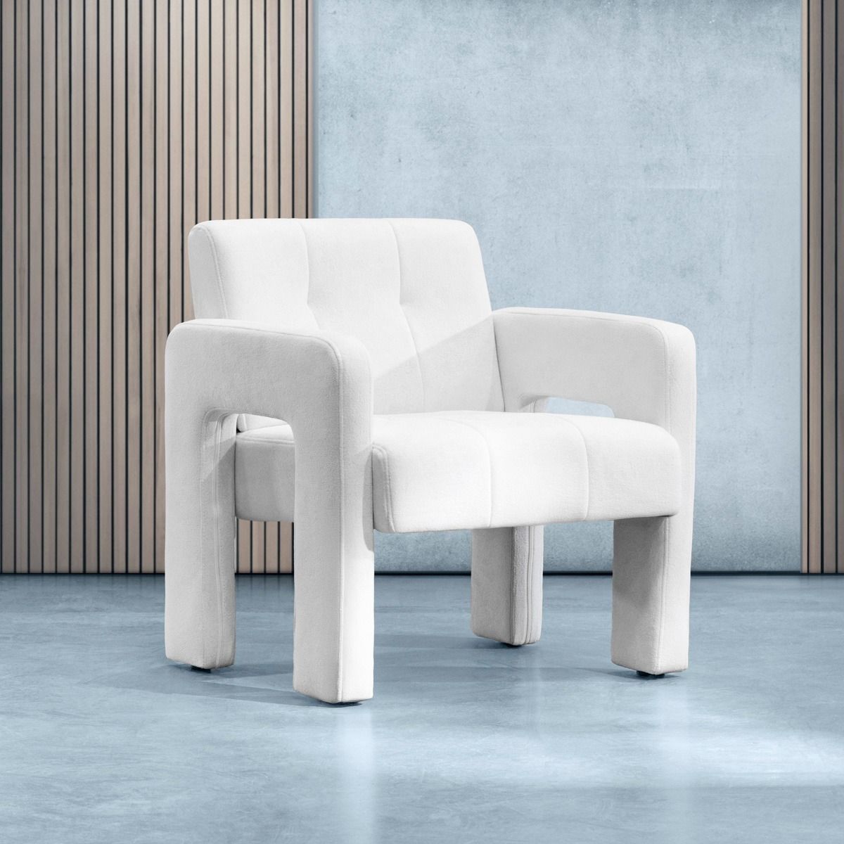 Krēsls Pels 74/68/72 cm balts