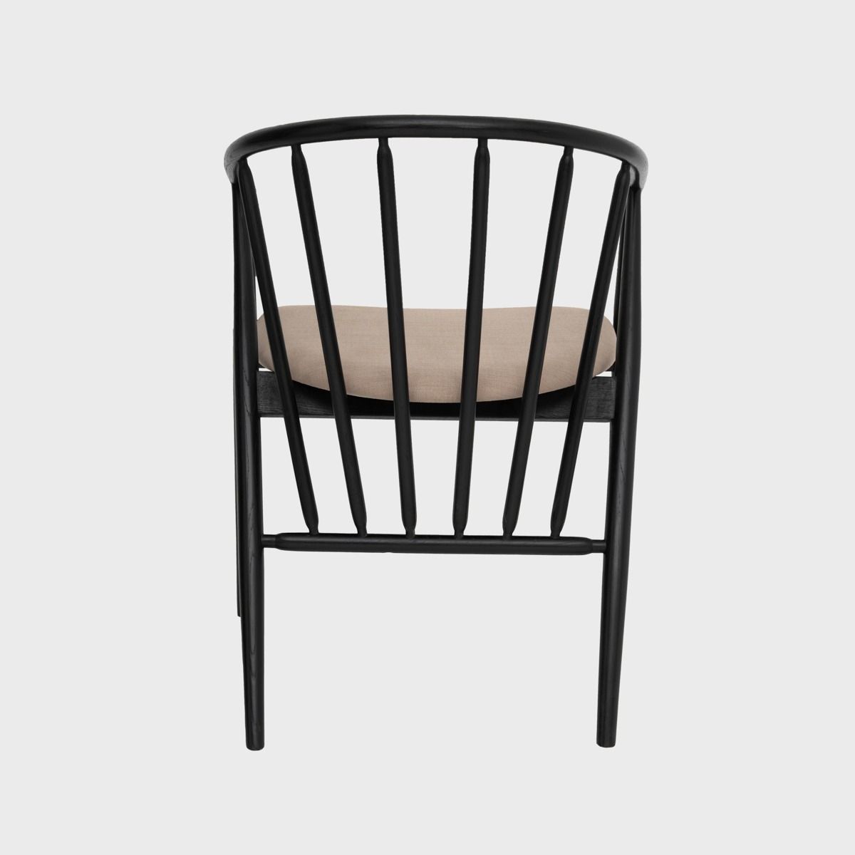 Krēsls Calisa 55/58/78 cm melns