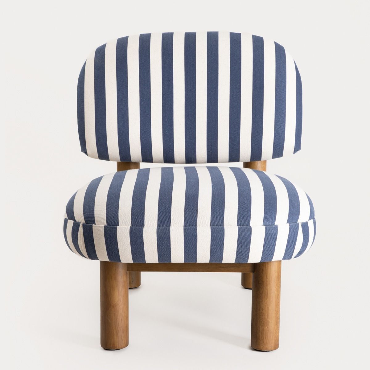 Krēsls Lumo 64/69/77 cm zils/balts