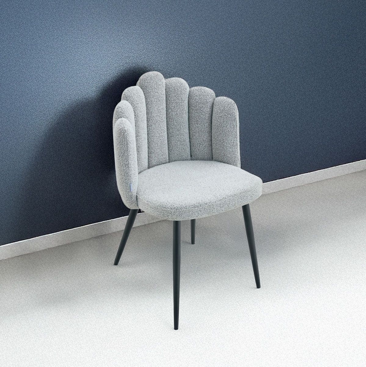 Krēsls Lukon 49/55/86 cm pelēks