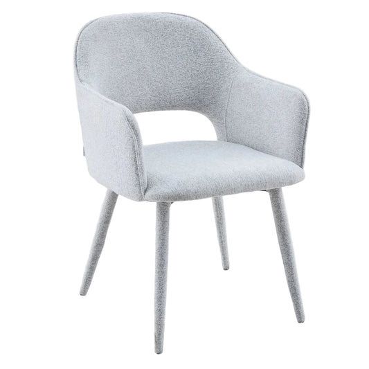 Krēsls Cante 65/56/83 cm gaiši pelēks
