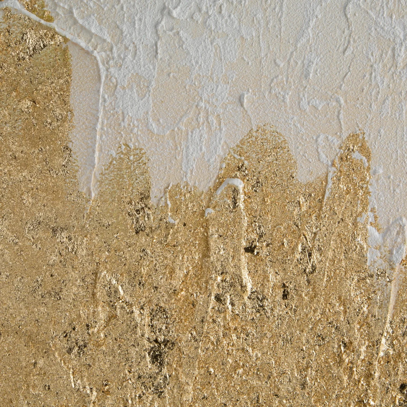 Glezna Artist 80/80 cm balts/zelts - N1 Home