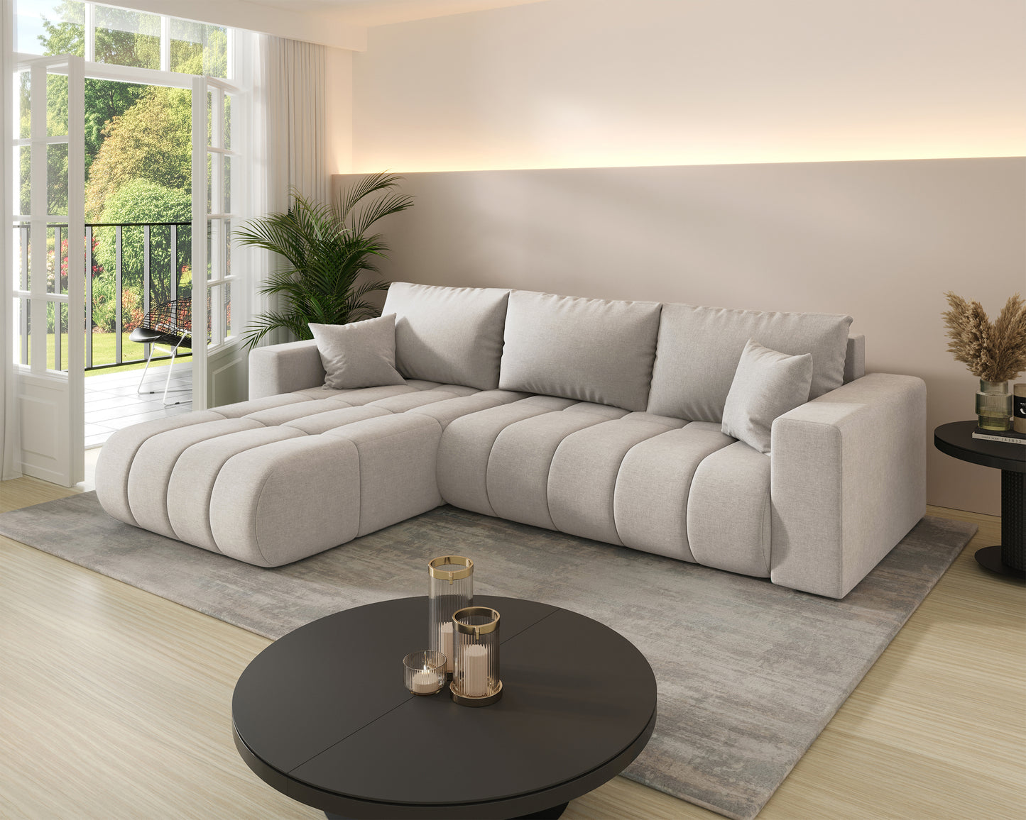 Dīvāns Milods 280/85/185 cm Wind 05 - N1 Home