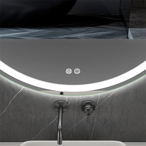 LED spogulis Rond, Ø 100 cm, 2700-6500K, 15W, 1810Lm, IP44 - N1 Home