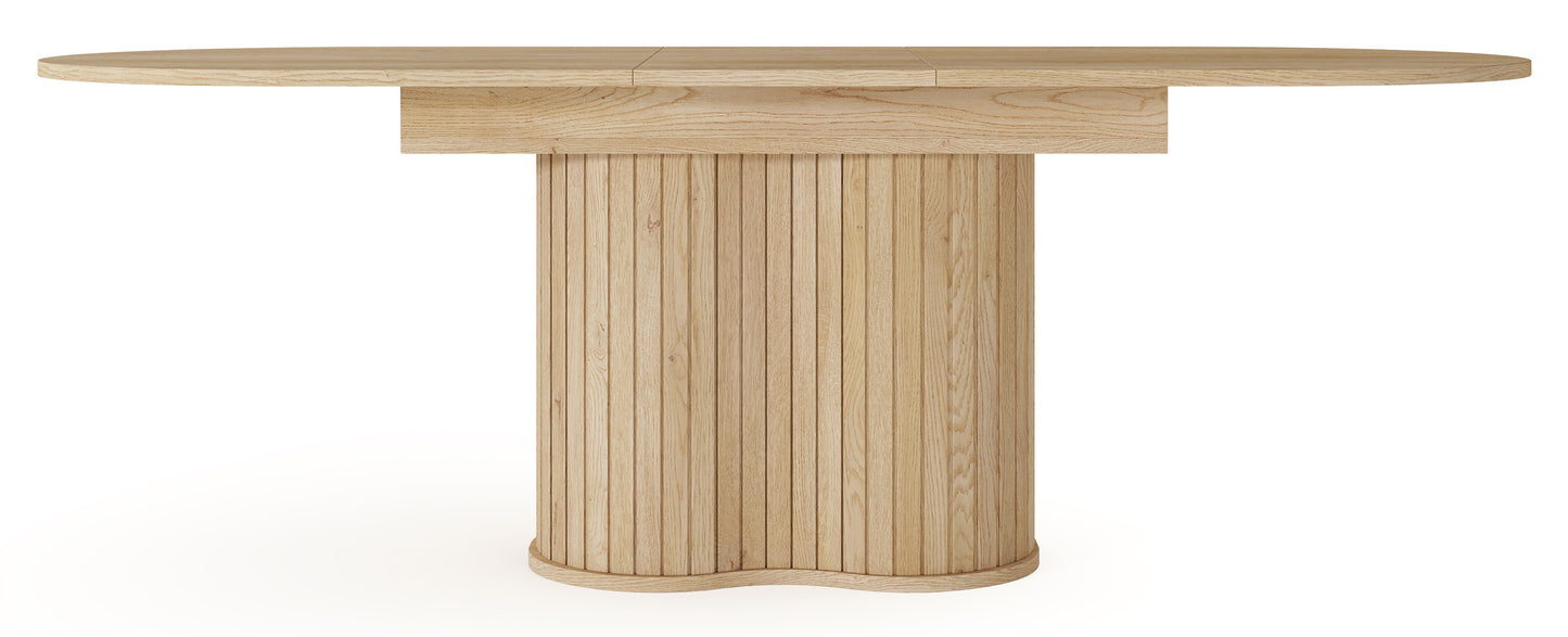 Galds Lavas 75/180/90 cm Kremonas ozols - N1 Home