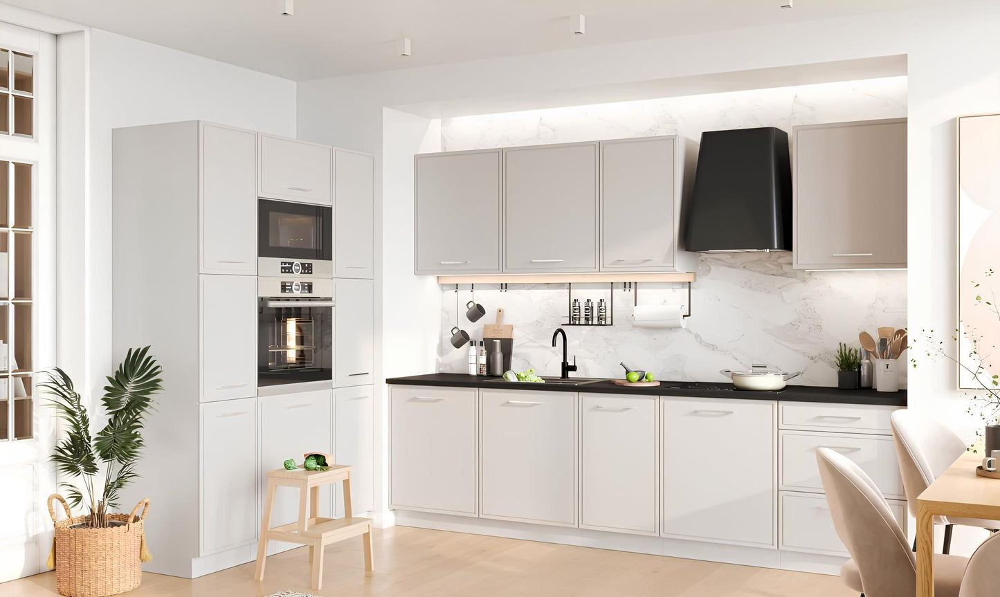 Virtuves augšējais skapis Brio 80/72/28 cm bēšs - N1 Home