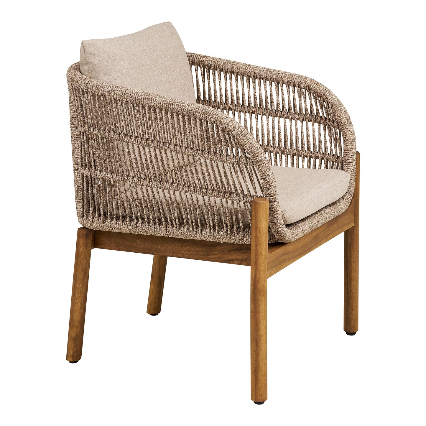 Krēsls Terroko 64/67/77 cm brūns/bēšs