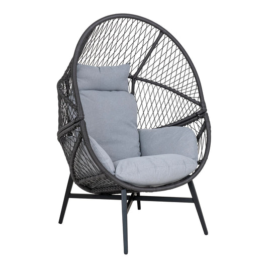 Krēsls Rosart 100/82/144 cm melns