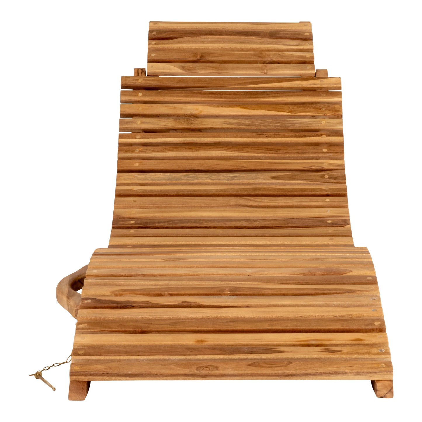 Sauļošanās krēsls Atires 50/160/25 cm dabīgs