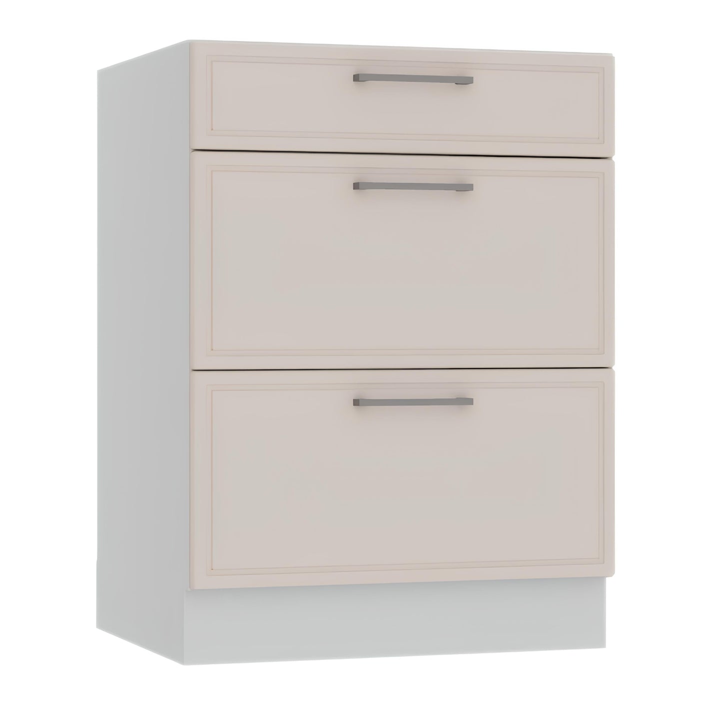 Virtuves zemāks skapis Brit 60/60/82 cm bēšs - N1 Home