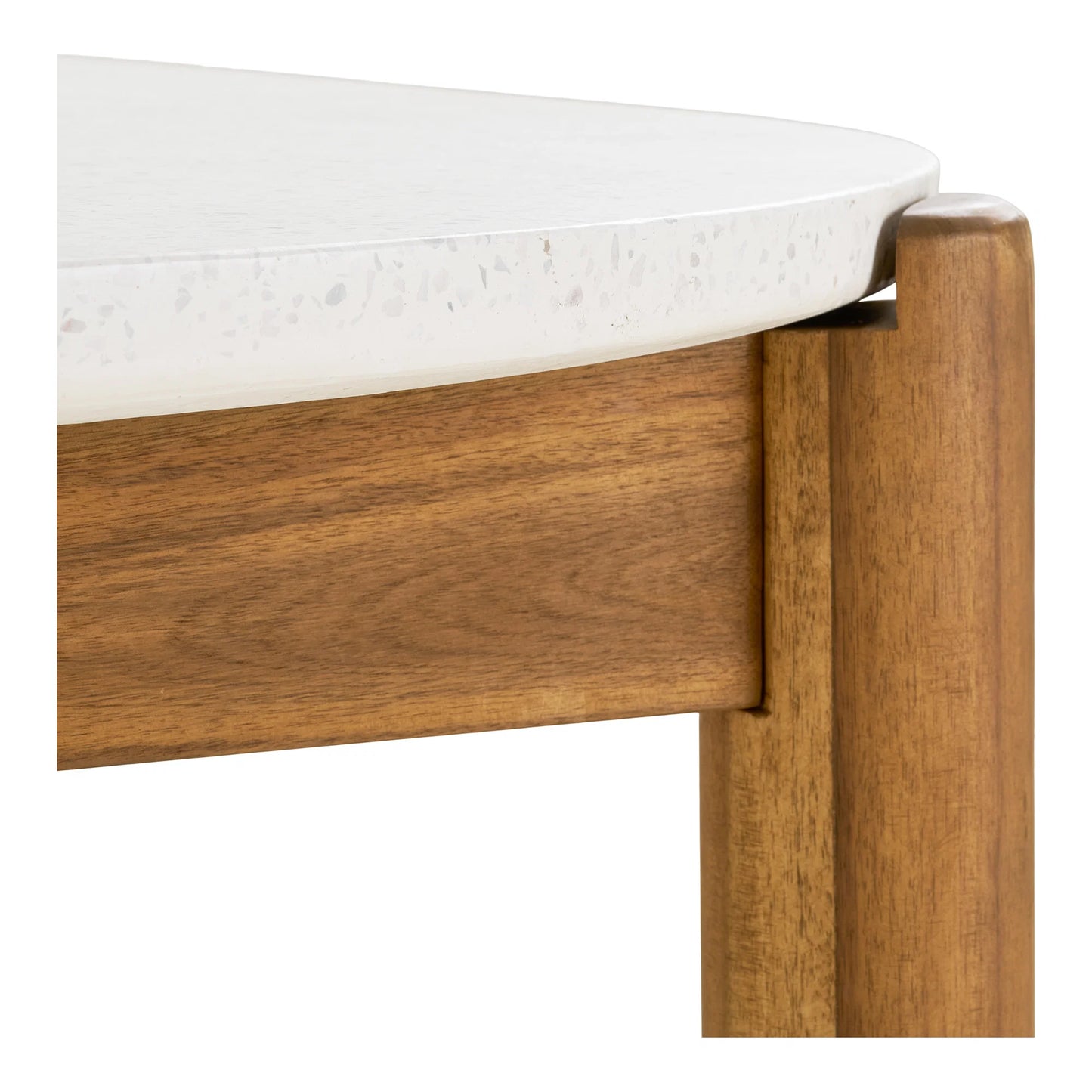 Galds Terroko 95/210/76 cm dabīgs/balts