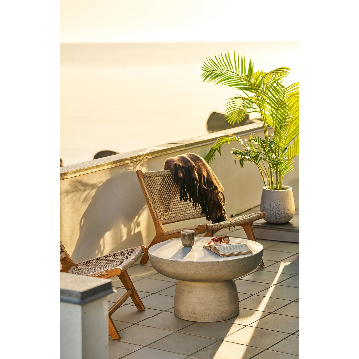 Kafijas galds Bonja 70/70/40 cm pelēks