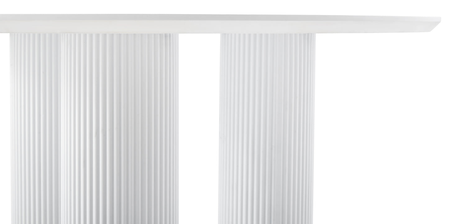 Galds Fasko 100/100/75 cm balts - N1 Home