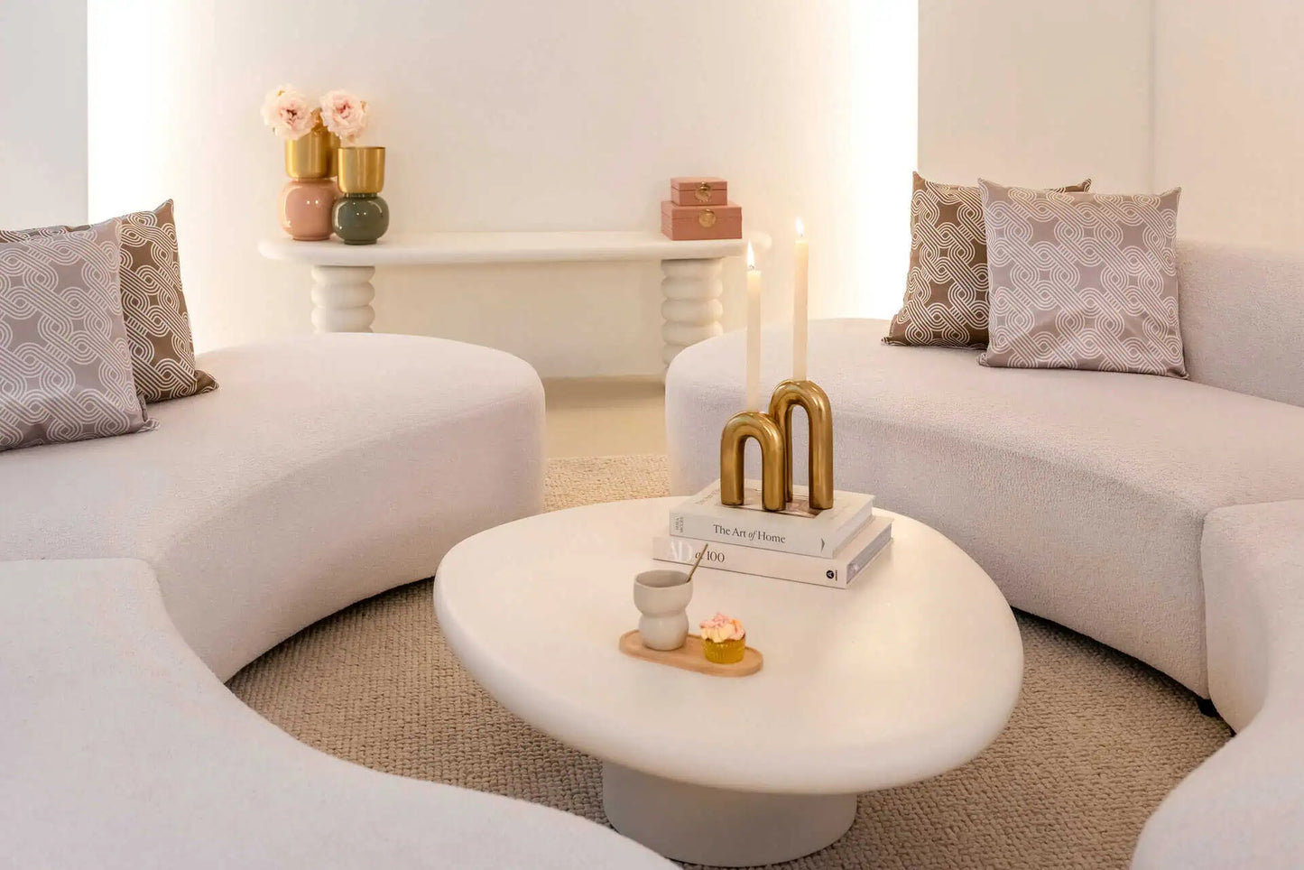 Svečturis Rowin gold large Richmond Interiors 20/12/7 cm zelts - N1 Home