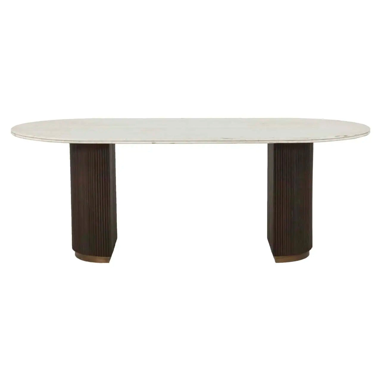 Galds Mayfield Richmond Interiors 76/210/100; 76/250/100cm brūns/marmors - N1 Home