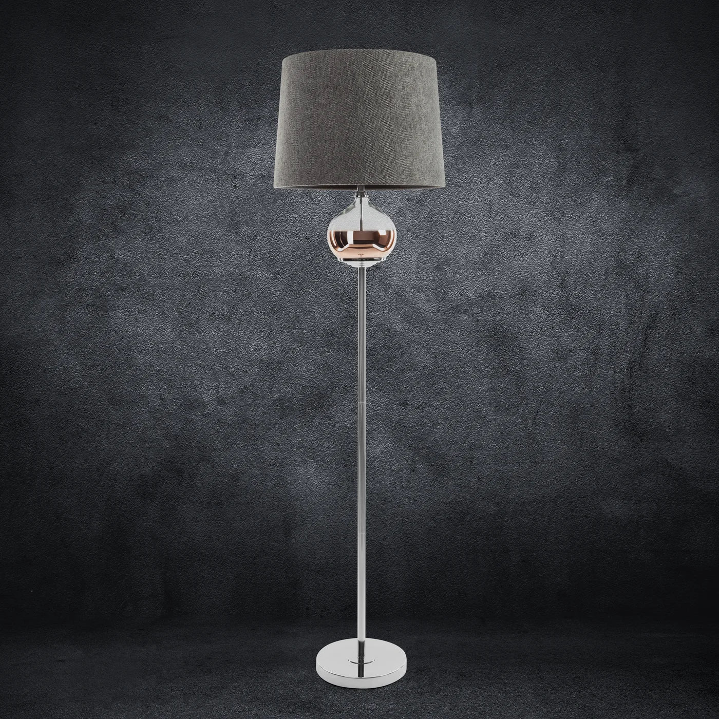 Stāvlampa Amor 38 x 157 cm pelēks,sudrabs - N1 Home