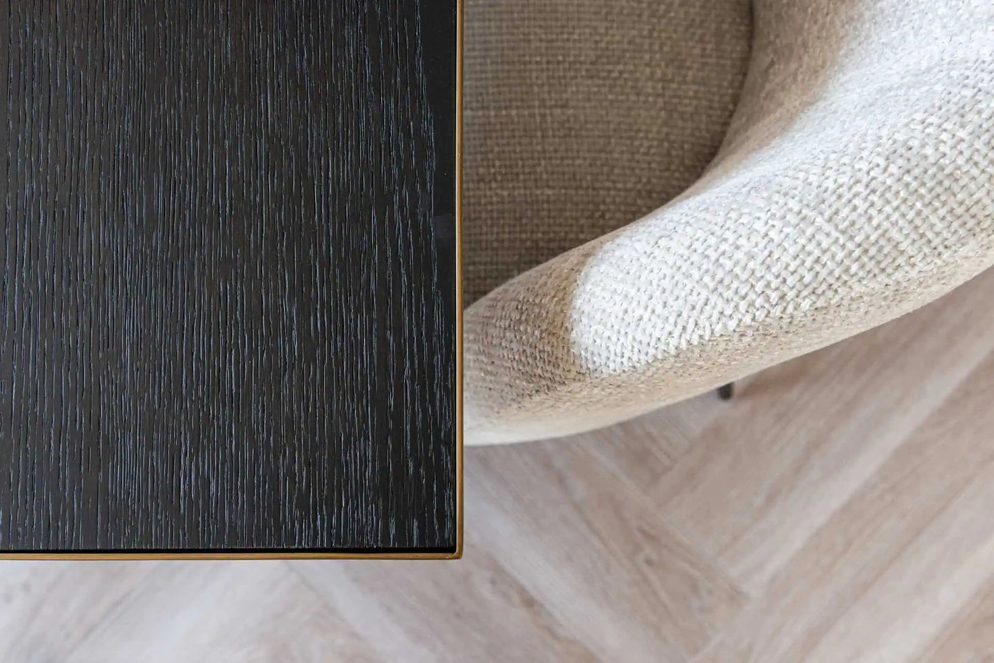 Galds Cambon dark coffee Richmond Interiors 76/320/110 cm tumši brūns - N1 Home