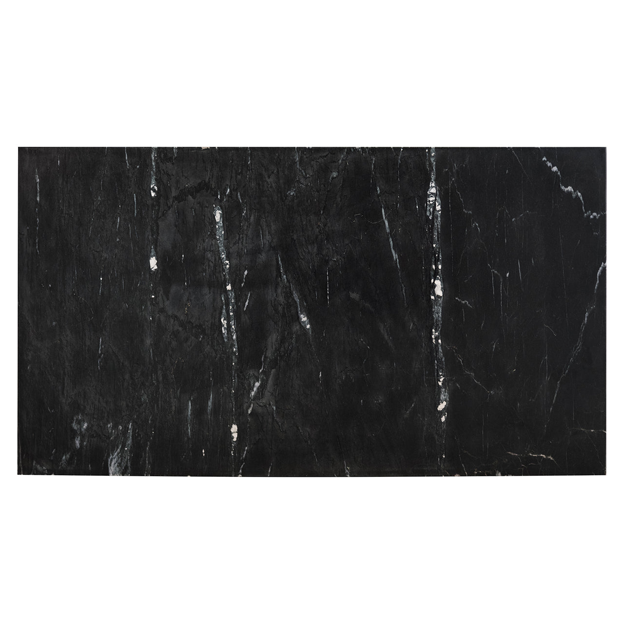 Kumode Finsbury ar 2 durvīm Richmond Interiors 101/86/48 cm melns/zelts - N1 Home