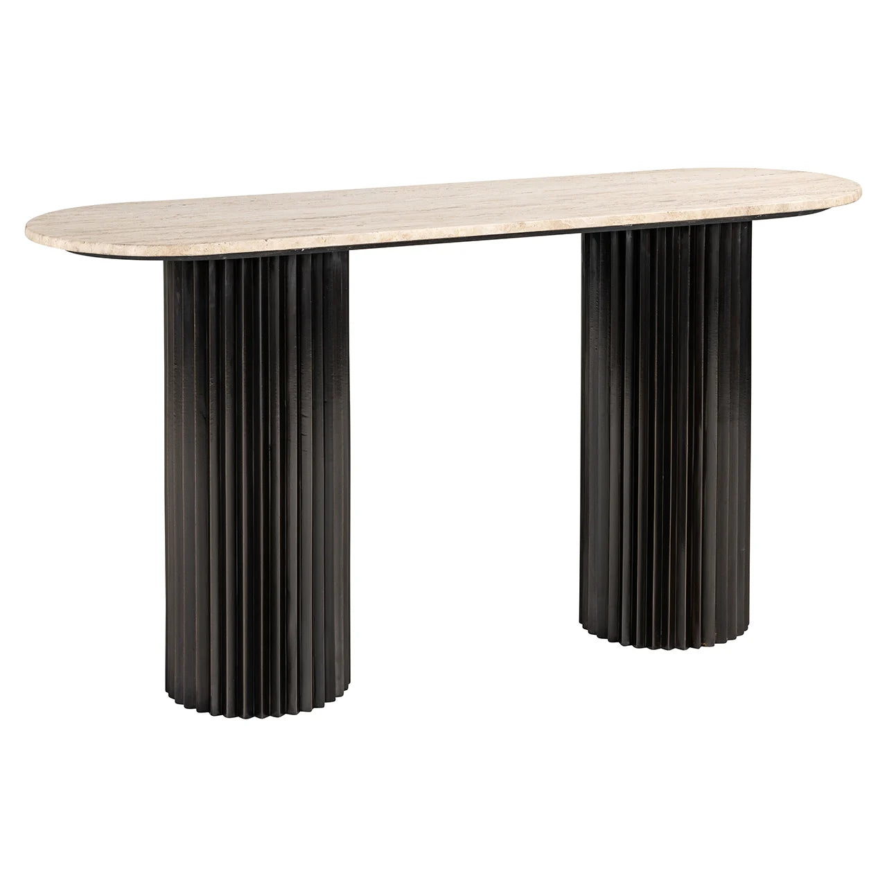 Konsole Hampton  Richmond Interiors 77/150/46 cm tumši brūns - N1 Home