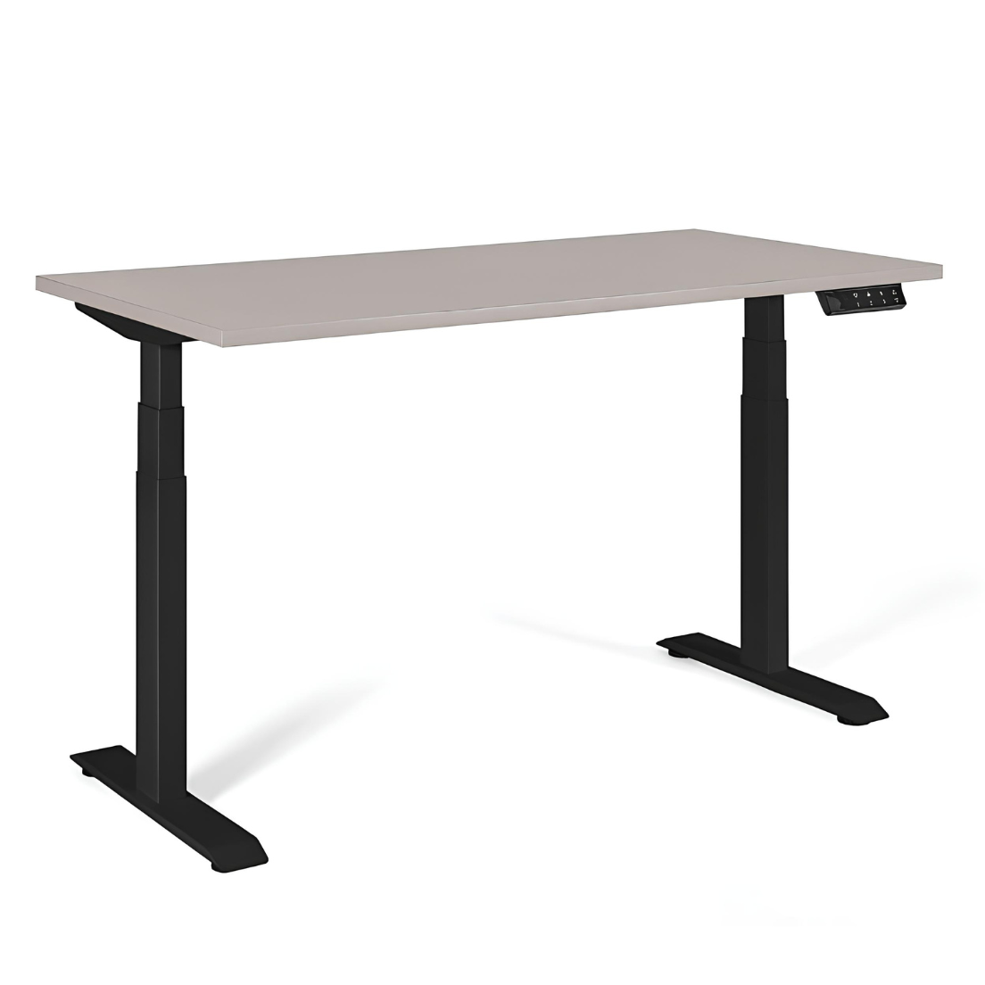 Galds Aktiva I 140;160/70 cm melns/bēšs - N1 Home