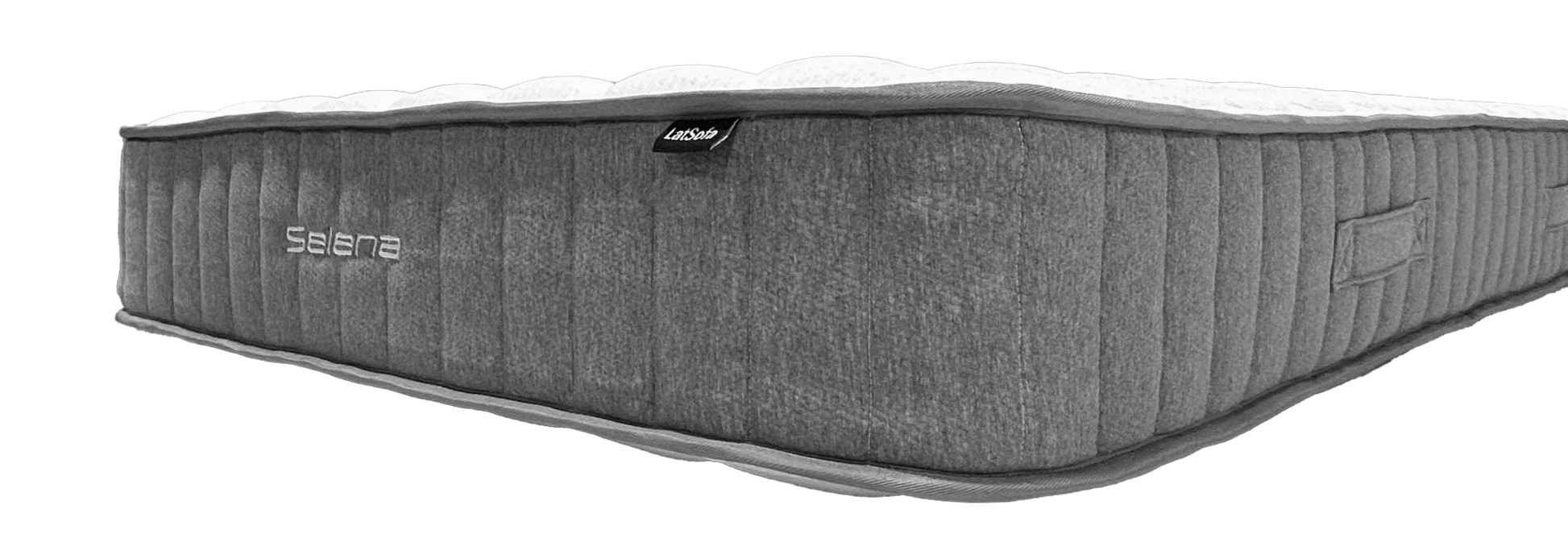 Matracis Selen 90/120/140/160/180 x 200 cm balts/pelēks - N1 Home