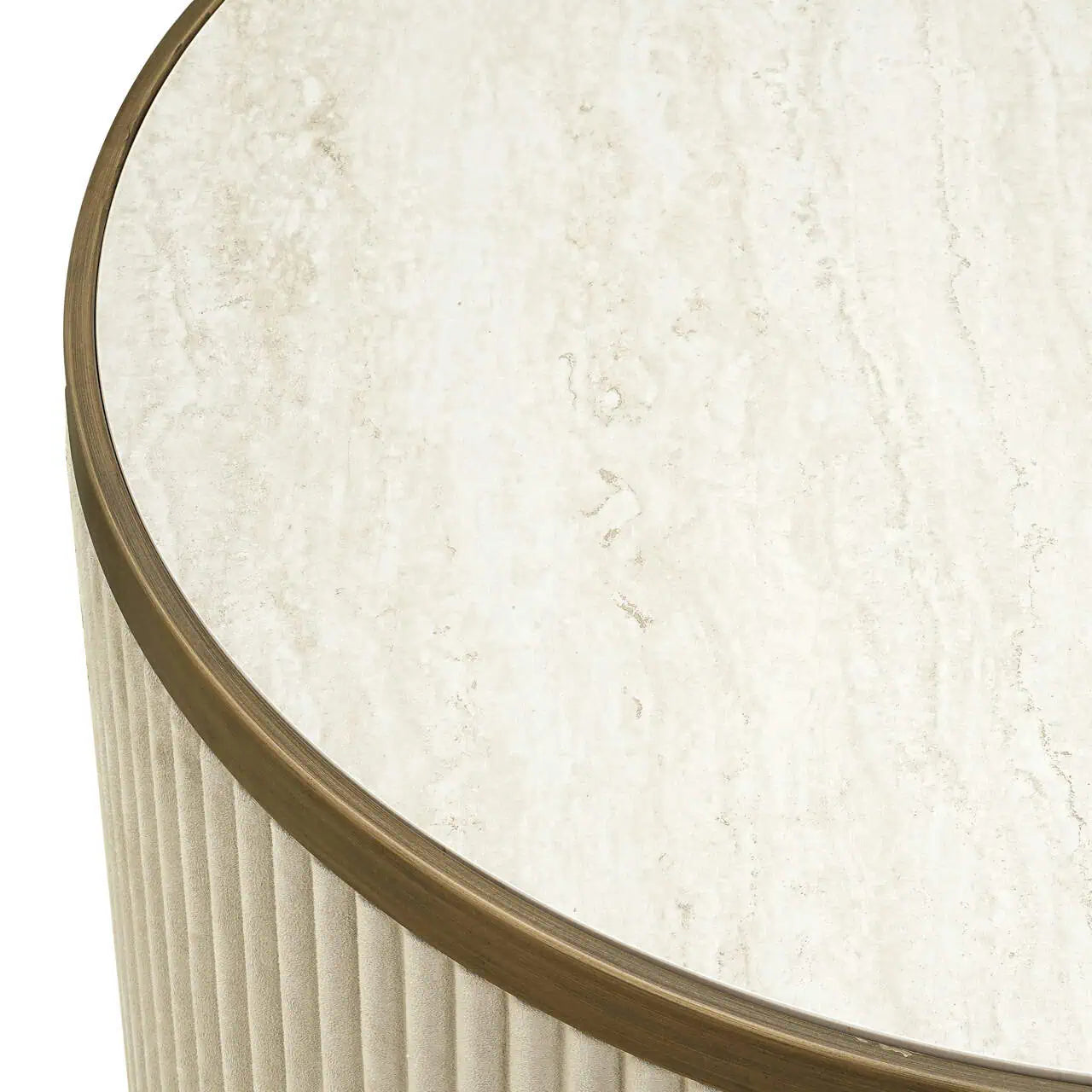 Kafijas galds Tivoli white (Set of 2) Richmond Interiors 44/91 cm balts - N1 Home