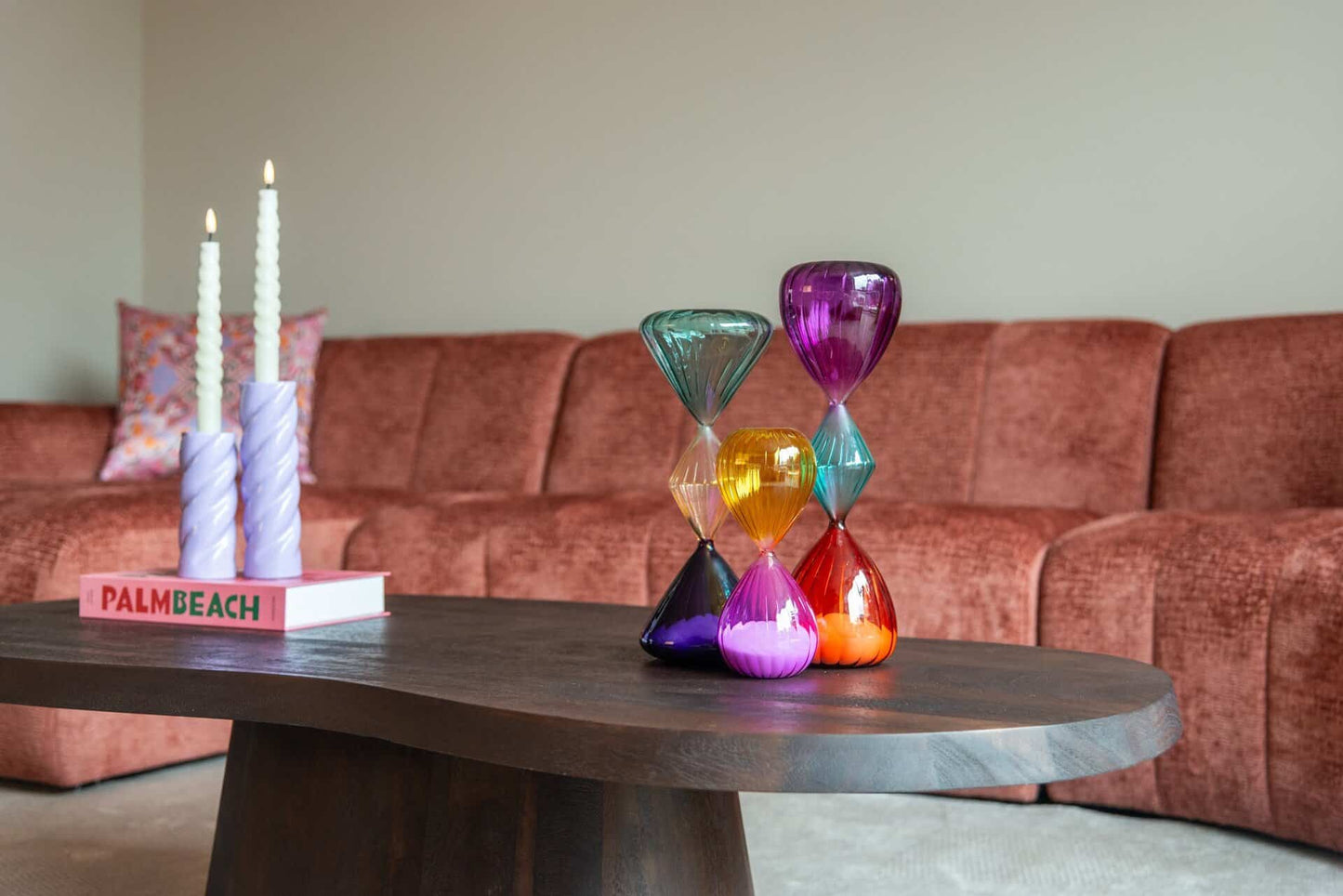 Dekoratīvs priekšmets Jahla Richmond Interiors 16/7/7 cm purple/dzelts