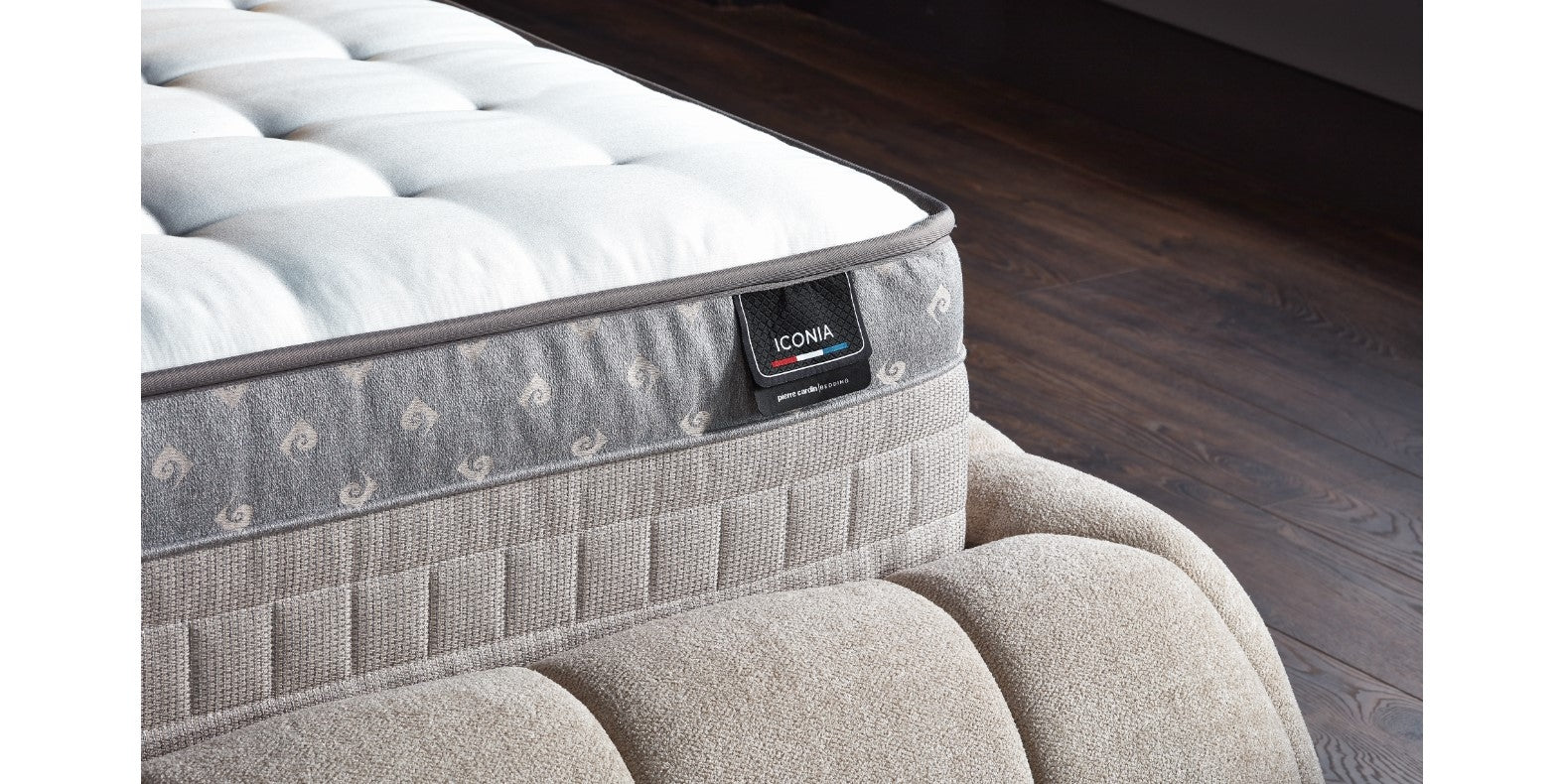 Gulta Ici 180/200 cm bēšs - N1 Home