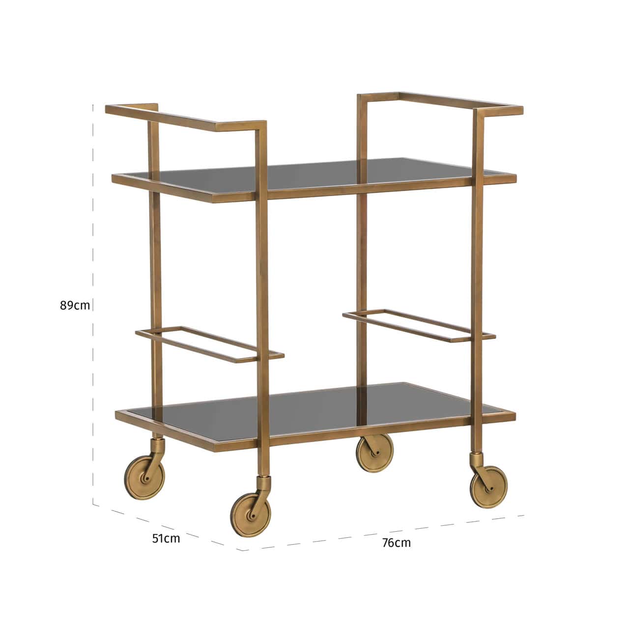 Kafijas galds Xo Richmond Interiors 89/76/51 cm brushed gold